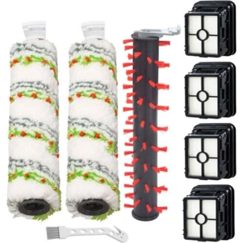 2554A Roller Brush Filter Set for Bissell Crosswave 2554 2590 2593 2596 Pet Brush Carpet Brush Vacuum Cleaner Parts