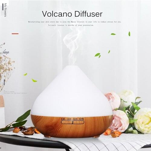 Aroma Diffuser 400ml essential oil diffuser 12W aroma diffuser gradient 7 color led household mute atomizer