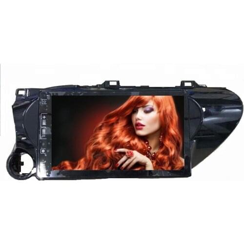 Android Car Stereo Radio Video Audio Player with GPS Navigation System for Hilux 2015-2018 LHD