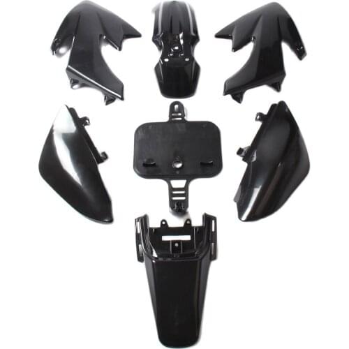 Free shipping PLASTIC KIT FENDER For CRF50 XR50 70 CRF 50 XR 50 SDG SSR Pro 50cc 110c 125cc Dirt Pit Bike Fit For Kayo KR110