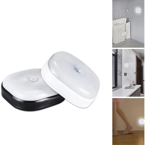 Under Cabinet Light PIR Motion Sensor Wireless Wall Lamp Smart LED Light Warbrobe Ceiling Closet Emergency Bedroom Kitchen Light
