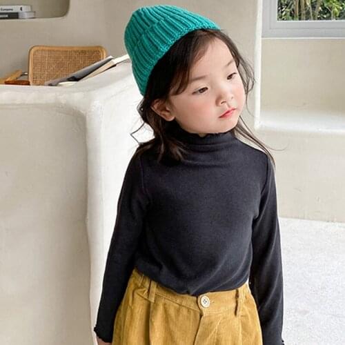 Blouses New Spring Autumn Kids Girls Shirt Long Sleeve Cotton Bottomn Children Girl Tops Blouse Kids Clothes