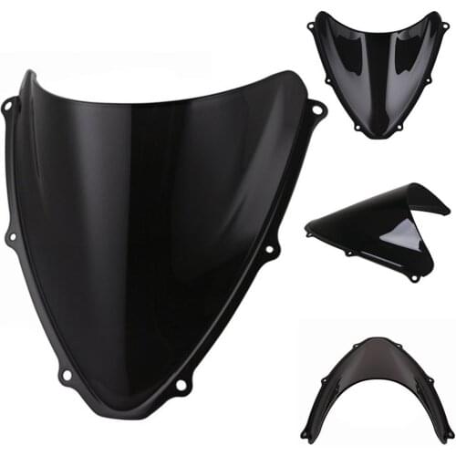 Motorcycle PC Windshield Spoiler Windscreen Air Wind Deflector for Suzuki K6
