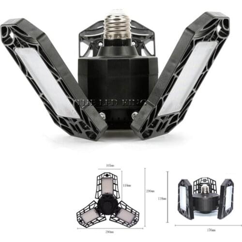 Deformation UFO Led Light E27 High Bay Light Garage Lamp 60W 85-265v LED Lights For Gas Station Canopy Workshop Football Field