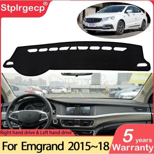 For Geely Emgrand GT GC9 2015 2016 2017 2018 Anti-Slip Mat Dashboard Cover Pad Sunshade Dashmat Carpet Cape Car Accessories Rug