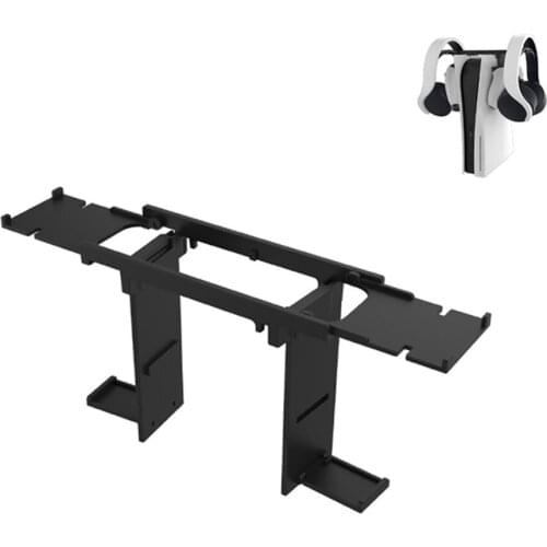 Game Handle Hanger Storage Bracket Headset Holder Display Stand for Sony PS5 Game Console Accessories