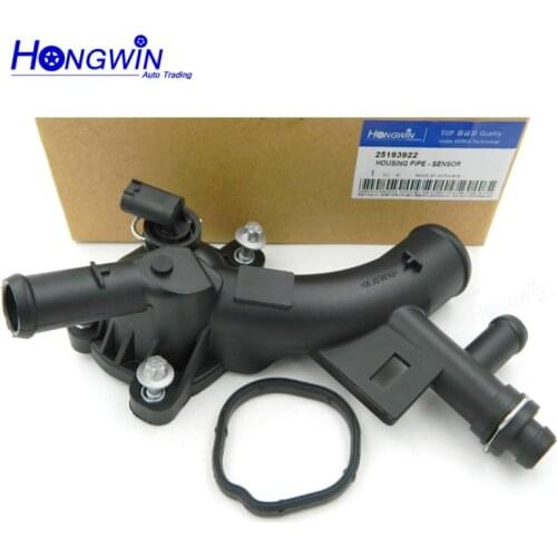 Genuine No.25193922 Thermostat Housing Water Pump Outlet Fits Chevrolet Cruze Sonic Trax Buick Encore 1.4T 55565334 1338030