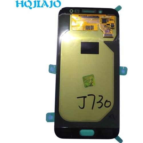 Original Burn Not new Display For Samsung Galaxy J7 Pro 2017 J730 J730F J730FM LCD Display Touch Screen Digitizer Assembly