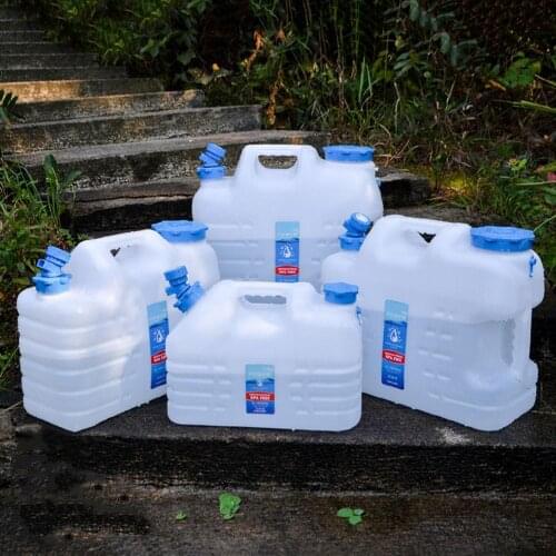 Outdoor Camping Water Container With Spigot Portable Water Canteen Jug Carboy With Water Tube And Cap Water Canteen Jug Carboy