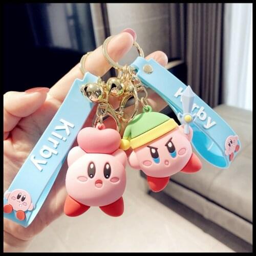 Creative Cute Cartoon Couple Keychain Exquisite Pendant Doll Doll School Bag Pendant Key Chain Gift