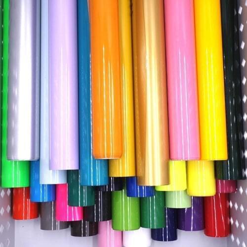 Fast delivery of 1 roll of 25cmx300cm vinyl heat transfer iron on DIY clothing film Circut silhouette paper art