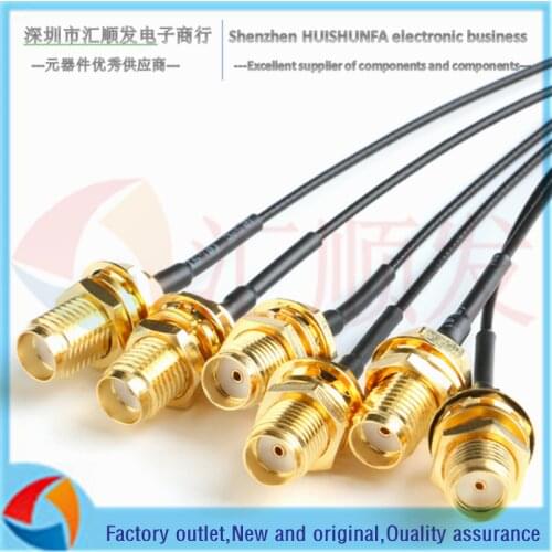 Female head inner hole SMA to IPX transfer line WIFI/GSM/3G/GPS/4G module connection line Welding head