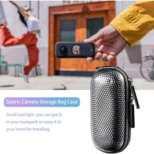 Waterproof Portable Mini Storage Bag Carrying Case Shockproof Storage Box for Insta360 ONE X2 Sports Action Camera Accessories