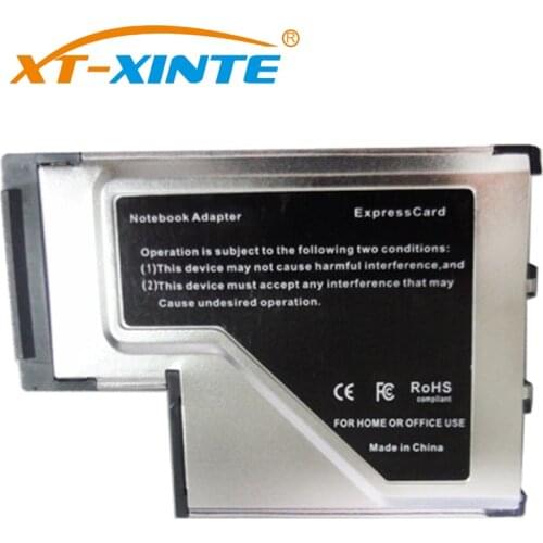 XT-XINTE BC718 Notebook USB 3.0 Adapter Card Express to 3-Port USB 3.0 54MM FL1100 Expansion Card for Laptop