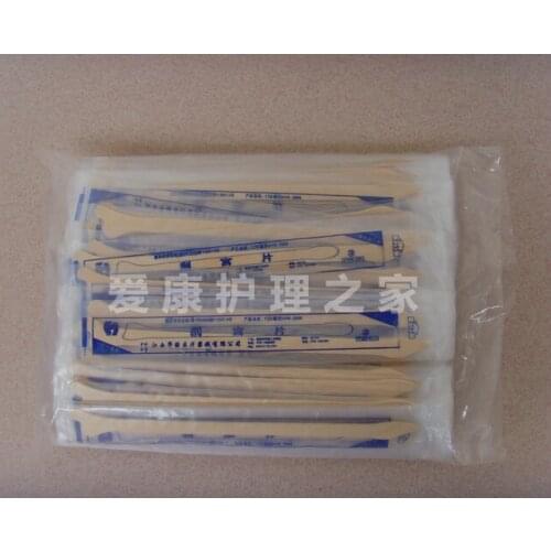 2pcs Disposable independent packaging 175mm x 7mm 100 bag medical healthcare hospital pharmacy Supplies wholesale Medical care