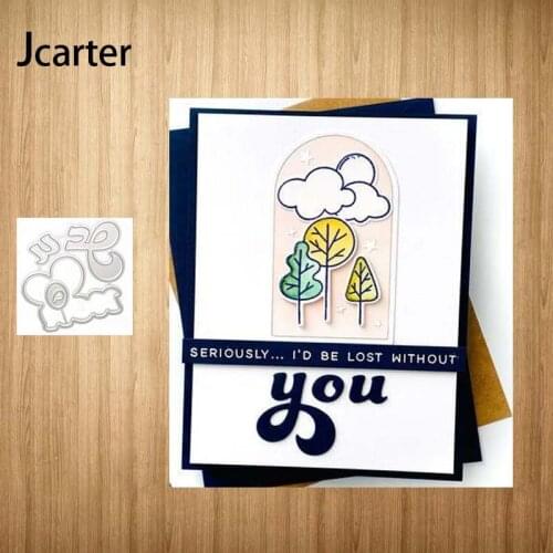 2021 New Arrival Clound Frame You Metal Cutting Dies Craft for Scrapbooking Handmade Diy Knife Mould Blade Punch Stencils Model