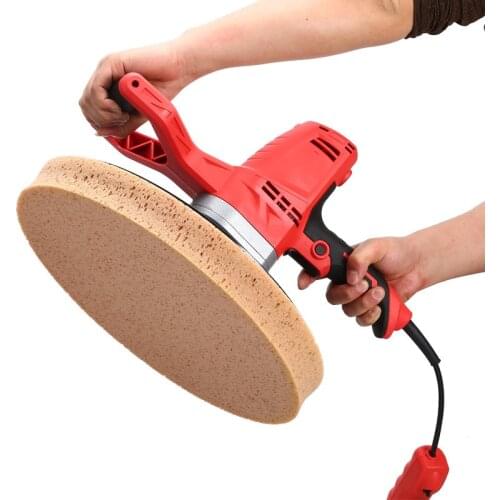 220V Hand-held Electric Concrete Epoxy Cement Mortar Trowel Wall Smoothing Polishing Machine Putty Smoothing Tool
