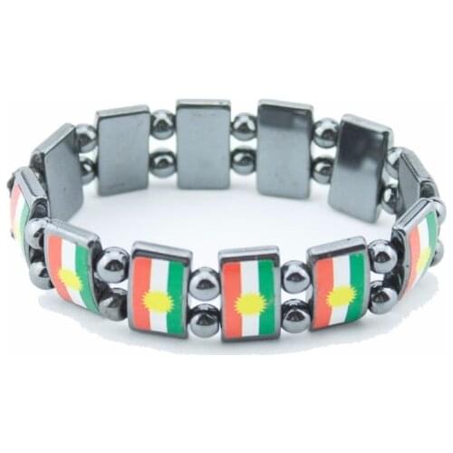 3PC/LOT Kurdish necklace/ bracelet flag Koerdische Kurdistan map Kurde gift bangle love kurdische phone case car sticker Kurds