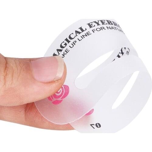 3Styles Eyebrow Shaping Stencils Grooming Kit Makeup Shaper Set DIY Beauty Eyebrow Template Make Up Template Tool