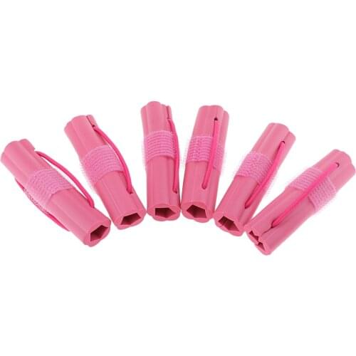 6pcs Soft Sponge Foam Hair Curlers Curling Styling Rollers Tool Styler