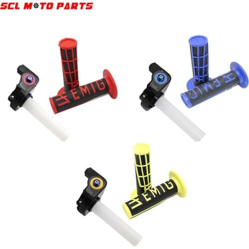 ALconstar-One Set Motorcycle Throttle Grip Quick Twist Gas Throttle Settle Fit On 7/8" 22mm Handle Bar ATV Dirt Bike Motocross