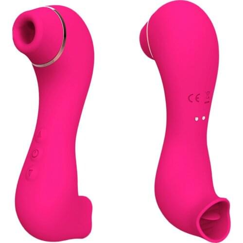 Nipple Anal Massager 10 Modes Suction And Tongue Licking Vibrator For Clitoris Vagina Vibrators For Women Couples
