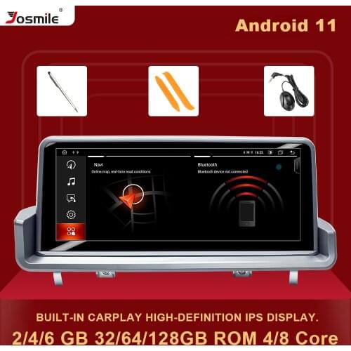 IPS 6GB 10.25" Android 11 Car Radio GPS For BMW E90 E91 E92 E93 2005-2012 Multimedia System Support SWC idrive Stereo 8 Core DSP