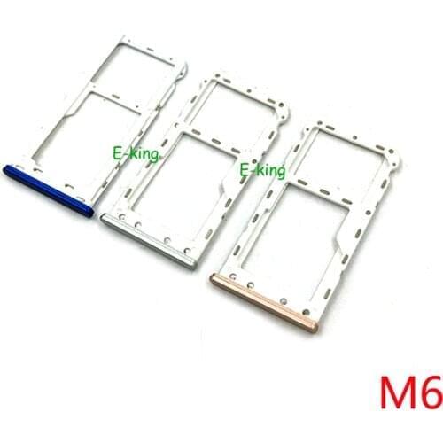For Meizu M6 M6T Sim Card Slot Tray Holder Sim Card Reader Socket