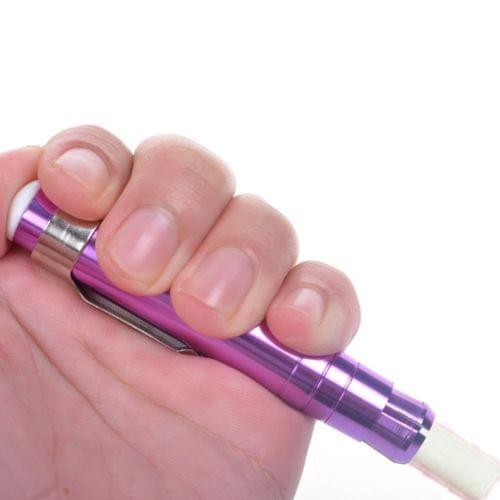 Purple Aluminum Alloy Chalk Keeper Holder (Purple)