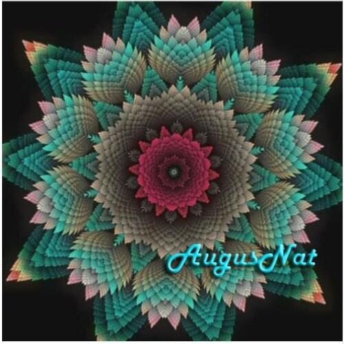 Mandala diamond painting full round rotate flower wall art decor diamond dots poster 5d diy diamond embroidery hand craft gifts