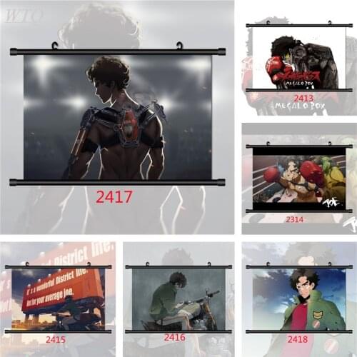 Megalo Box Junk Dog Joe Wall Poster Anime HD Print Canvas Painting Wall Decor Posters Wall Art Picture Decoration Home Decor