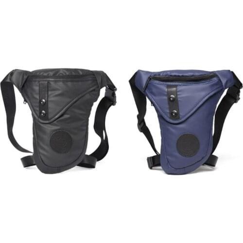 D0LF Multifunctional Drop Leg Bag Motorcycle Thigh Waist Fanny Pack Pouch Portable Outdoor Walking Hiking Storage Bag
