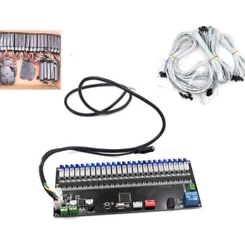 DIY Store Lockers Storage Cabinet Electronic Controller Kit 25PC Cabinet Locks
