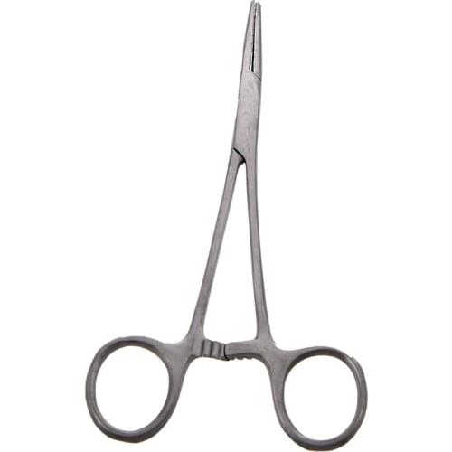 New 5" Fishing Stainless Steel Straight Hemostat Forceps Locking Clamps