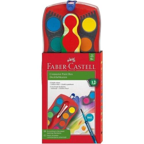 Faber-Castell Watercolor Paint Set 12 Colors