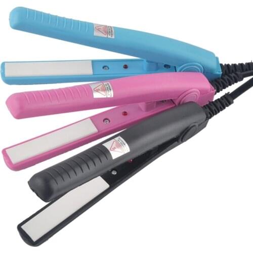 Professional Electric Mini Hair Straightener Efficient Electric Hair Straightener Ceramic electric splint ion perm Portable
