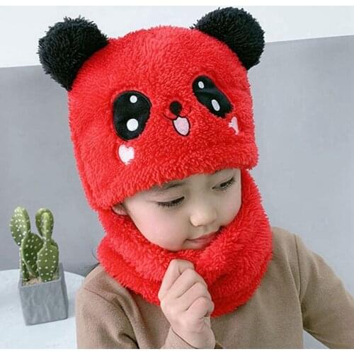 Ear Protection Scarf Scarf Mask Integrated Hood Parent-child Wind Cap