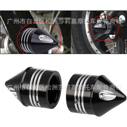 Top quality chopper moto Frame Slider For halrey XL883 1200 XG500 750 Motorcycle Front Wheel Crash Pad vintage motorbike parts