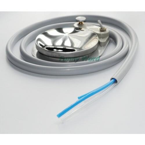 Dental Unit 4 Hole Standard Foot Control Pedal With Tube Hose Cable On Sale