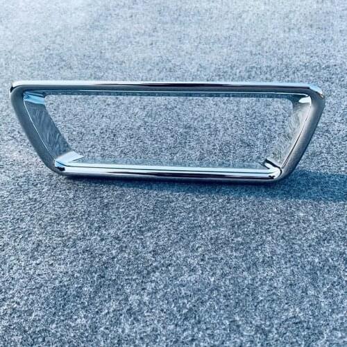 For Nissan X-TRAIL Rogue T33 2021 Rear Fog Lamp Cover Rear Brake Braking Protection Cover ABS Car Accessories Styling Silvery