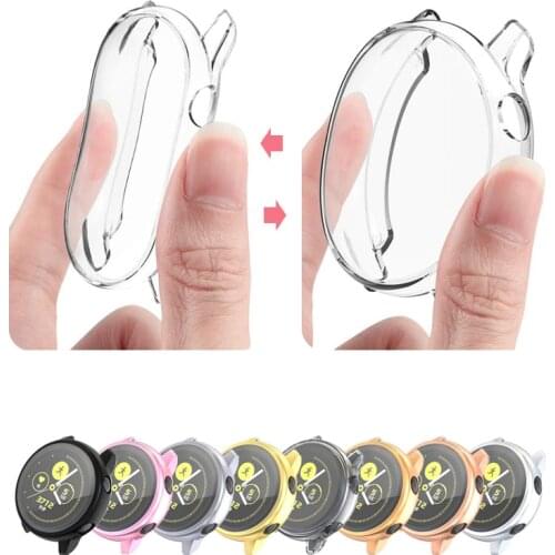 Screen Protector case for samsung galaxy watch active 2 Ultra-thin Soft silicone full Protection cover for Galaxy Active 40/44mm