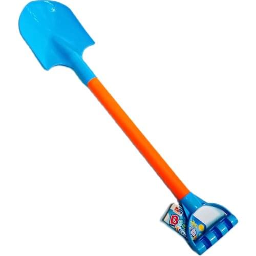1 Piece 25‘’ Plastic Shovel For Kids Sands Beach Very Long Garden Play Water Party Toys Castle Box Outdoor Gift