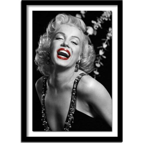 3d Diy Diamond Painting Cross Stitch Diamond full Diamond Embroidery Fashion Sexy Queen Marilyn Monroe wall Painting arts