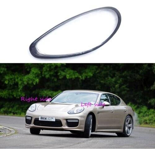 Car Porsche Panamera 2014 2015 2016 Headlight Lens For Car Headlight Headlamp Lens Auto Shell Cover