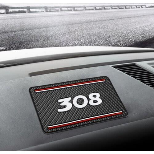 Car Anti-Slip Mat Dashboard Sticky Pad Non-slip Mat Holder For Peugeot 308 307 407 408 208 206 207
