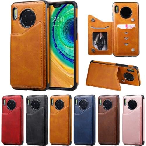 Heavy protection Leather Wallet Case For Huawei Mate 30 Mate 30 Pro Case
