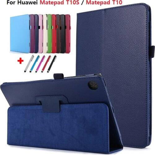 Flip Etui For Huawei Matepad T10s Case 10 1 Caqa Fold Folio Stand Tablet Cover For Huawei Matepad T 10s T10 Case 10.1 9.7 inch
