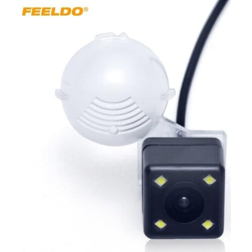 FEELDO 1Set Car Rear View Camera With LED Light For Suzuki Grand Vitara / SX4 Hatchback /Jimny Vehicle Parking Camera #AM1502