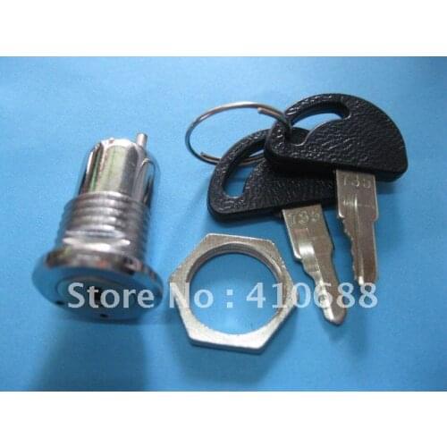 Key Ignition Switch ON/OFF Lock Switch 15.6x31.5mm S735-2 Brand New Hot Sale 50 Pcs Per Lot