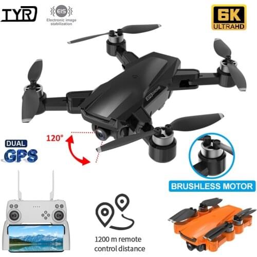H3Pro RC Drone GPS 6K HD Dual Camera 5G WIFI FPV Professional Aerial Photography Foldable Quadcopter 25 Minutes Flight Time Gift